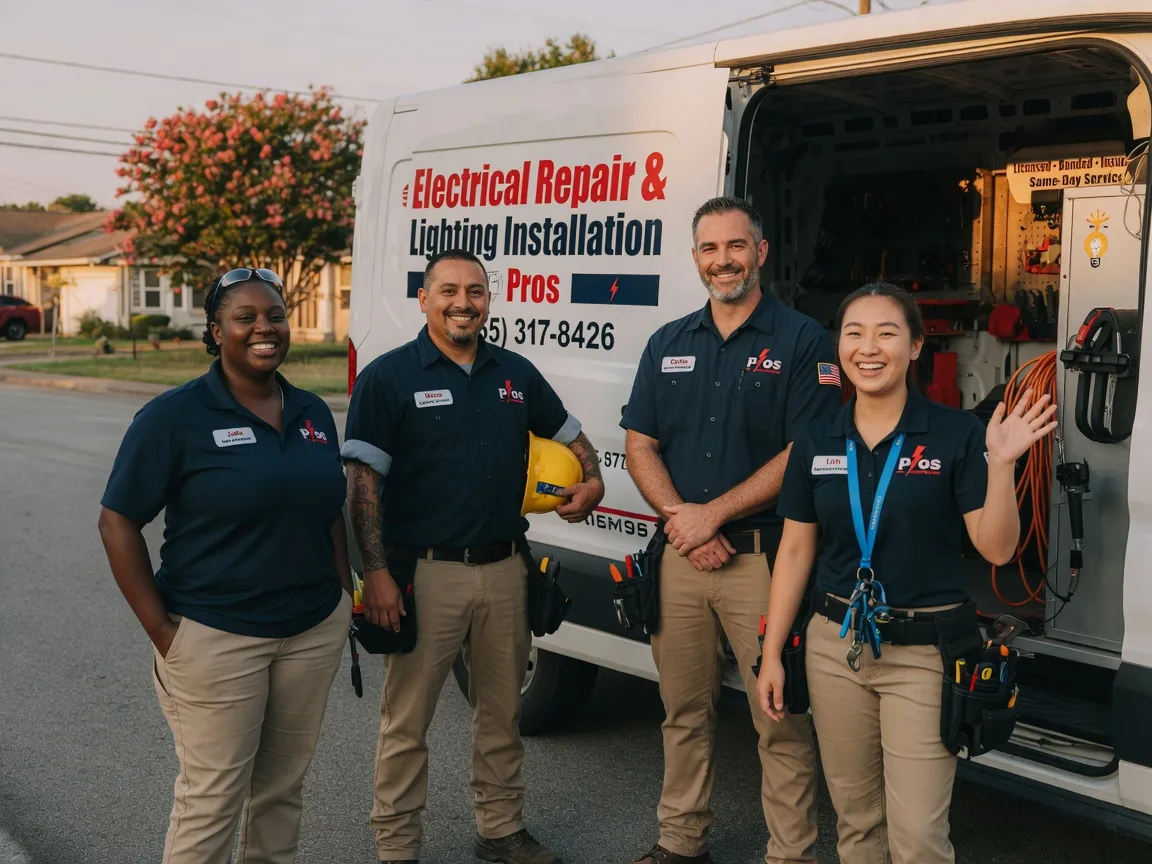 Licensed Electrician company in Mccaulley, TX